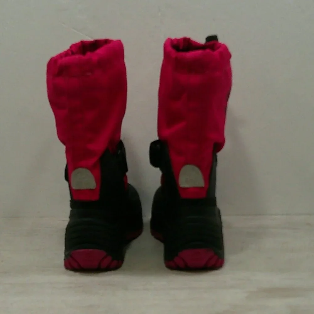 Kamik Fuchsia Black Waterproof Kids' Waterbug Winter Boot | Snow Boot Size 12